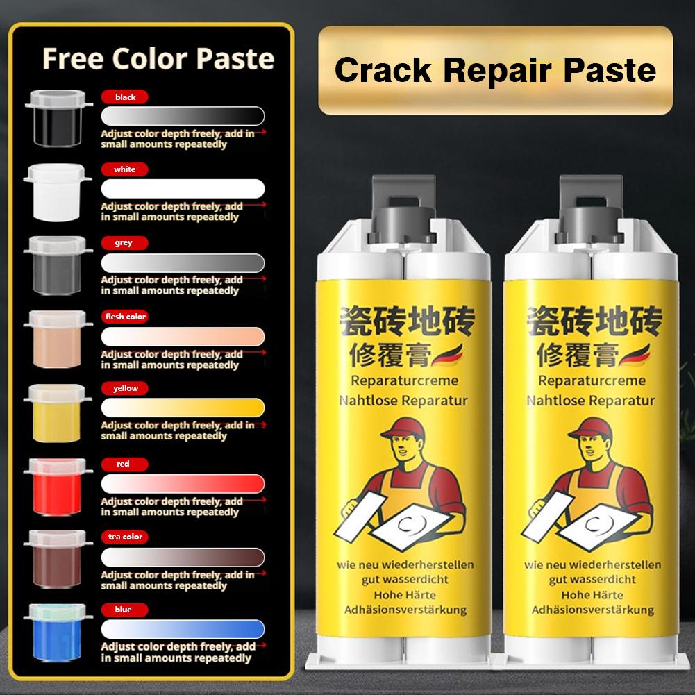 Ceramic Tile Floor - Kit de réparation multifonctionnel pour fissures
