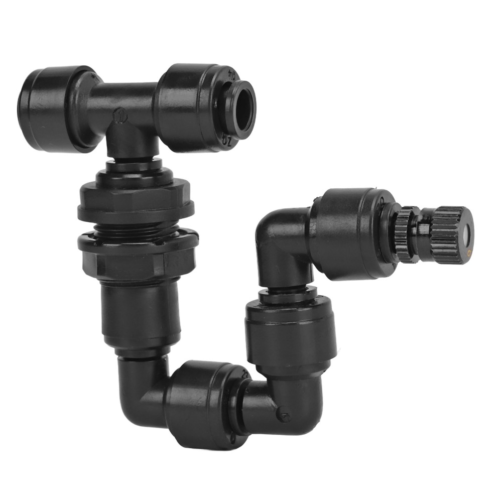 Misting Nozzle Reptile - Buse de brumisation réglable noire pour